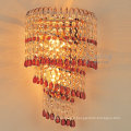 or couleur luxe cristal coin mur lampe hall éclairage